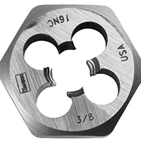 Irwin Hex Die 1" 3/8"-24nf