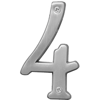 4" Satin Nickel #4