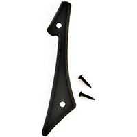 4" Black Plastic #1