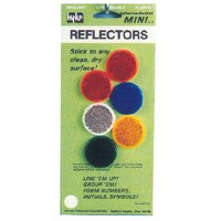 Mini Reflectors 1.25" Carded