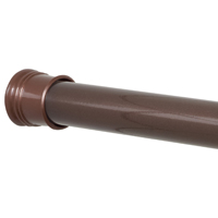 Shower Curtain Rod 42-72" Brnz