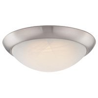 Fixture Ceilng Flush Led 11" Bnz