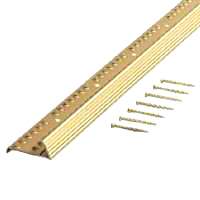 Carpet Gripper 36" Stn-brs Alum