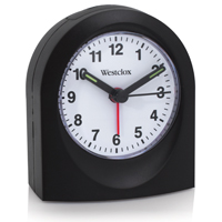 Westclox Quartz Alarm Blk