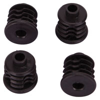 Furniture Socket Plastic Blk
