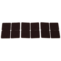 Ps Protective Felt Pads 1" Sqr