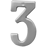 5" Satin Nickel House #3