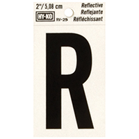 2" Reflective Ltr R