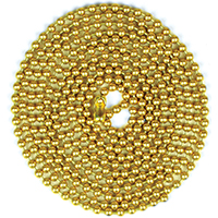 Lamp/fan Chain Bead W/con #6 5'