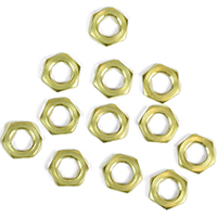Hex Nuts 1/8"ip Brs