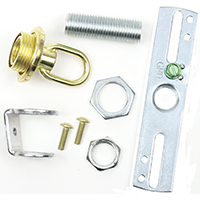 Cross Bar Loop 4" Flat 1/4ip
