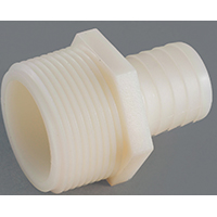 Adapter Nylon 3/8"barbx3/8"mpt
