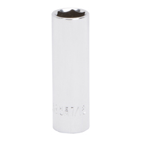 Deep Socket 7/16" 1/4"dr 6pt