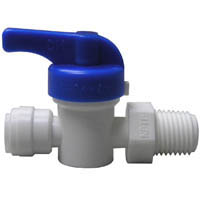 Watts Push-fit Valve 1/4"xmpt