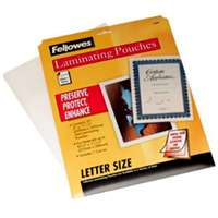 Laminating Pouch 8.5"x11" 3mil