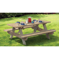 Picnic Table Kit 6' Wood