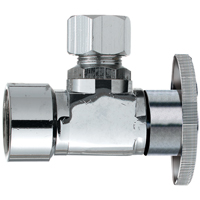Pp Angle Valve 1/2" Qrtr