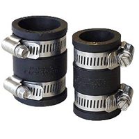 Flex Coupling Sch40 1" Fernco
