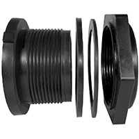 Gl Tank Fitting 1/2" Poly