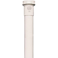 Pp Ext Tube 1.5"x12" Sj Wht