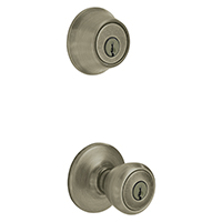 Ks Knob Lockset 3g Antq-brs