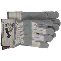 Boss Glove Split Leather Palm Lg