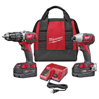 Milwkee 2-tool Combo Kit 18v