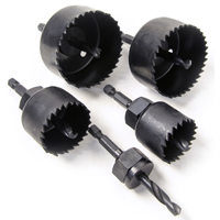 Vulcan Hole Saw Set Blk 5pc
