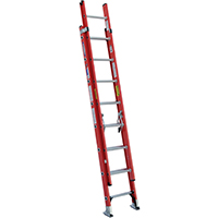 Ladder Ext 16' Fbrglass Orng
