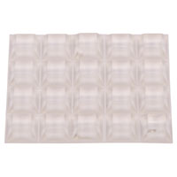 Ps Furn Bumpers Sqr 1/2" Clr