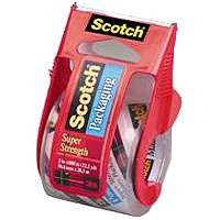 Scotch Pack Tape W/dispnsr 2"
