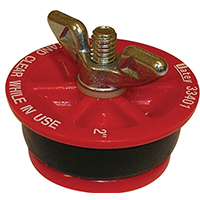 Oatey Test Plug 2" Red