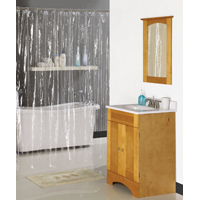 Ss Shower Liner Vinyl 72" Clr