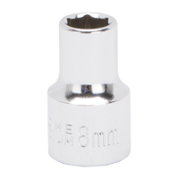 Socket 8mm 3/8"dr 6pt