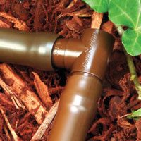 Elbow Barb Irrigaton 1/2" Brwn