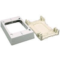 Outlet Box Deep Wht Wiremold