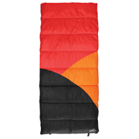 Sleeping Bag Blk/gry/org/red