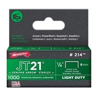 Staples 1/4" 1000box