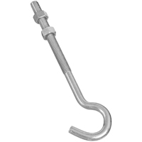 Nh 2162bc Hook Bolt 3/8"x7" Zn