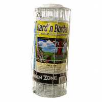 Flower Fence 14"x25' Wht