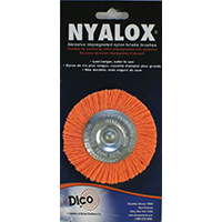 Nyalox Wheel Brush 3" Orng