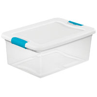 Box Latching W/lid Plstc 15qt