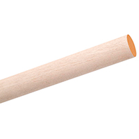 Dowel Hardwood 36"lx1"