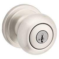 Ks Door Entry Knob Stn-nkl