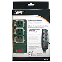 Pz Outlet Yard Stake 125v