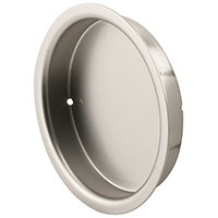 Door Pull Edge 2in Satin Nickel
