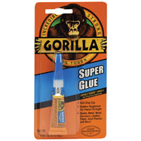 Gorilla Super Glue Straw/wht 3g