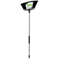 Angle Broom 11" Mtl Hdl