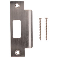 Ps Door Strike Plate 4-7/8" Nkl