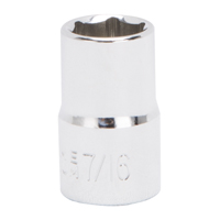 Socket 7/16" 3/8"dr 6pt